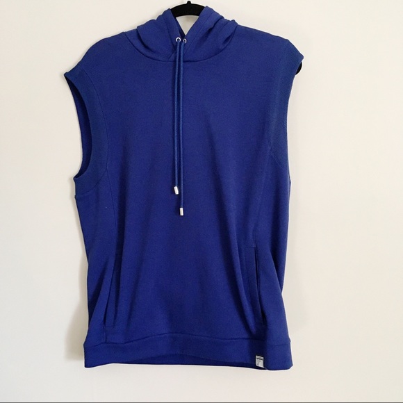 versace sleeveless hoodie